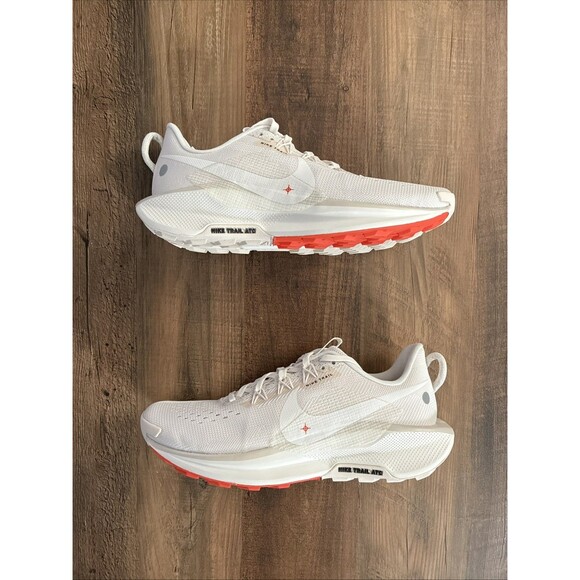 Nike Men Size 8 ReactX Pegasus Trail 5 'Sail Red' Running Shoes DV3864-003 - Picture 1 of 7